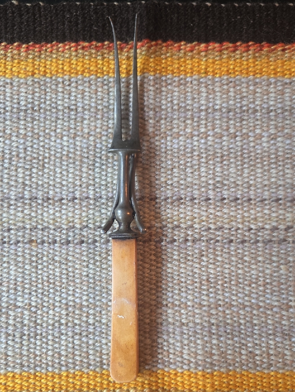 Vintage Two-Prong Meat Carving Fork